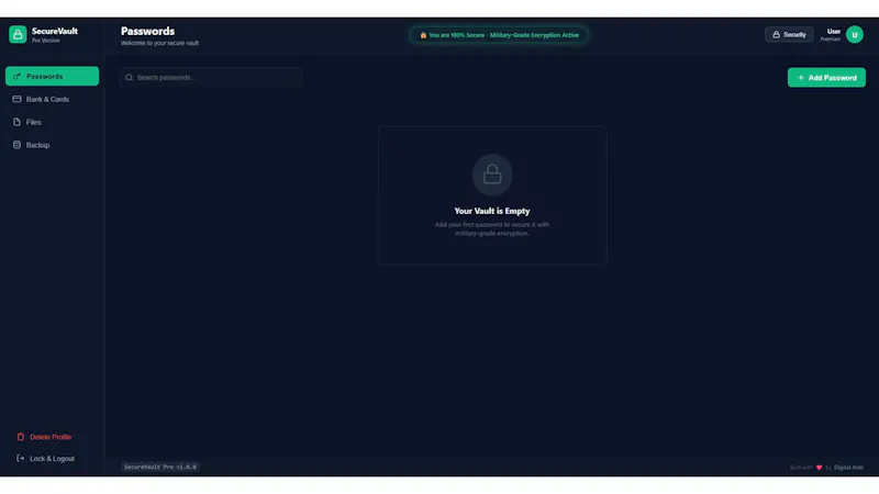 SecureVault Pro screenshot 4