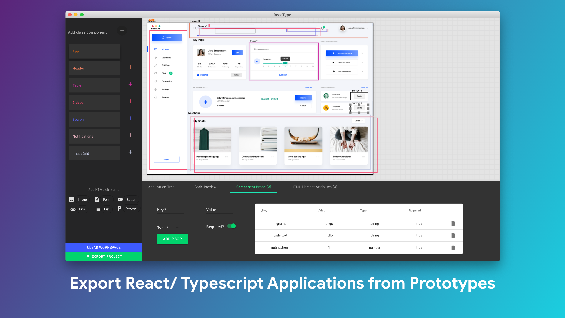 ReacType Image