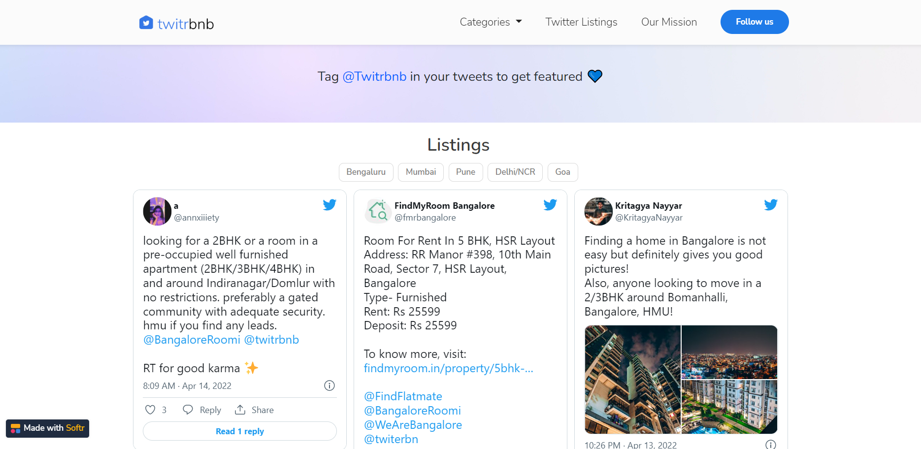 twitrbnb gallery image
