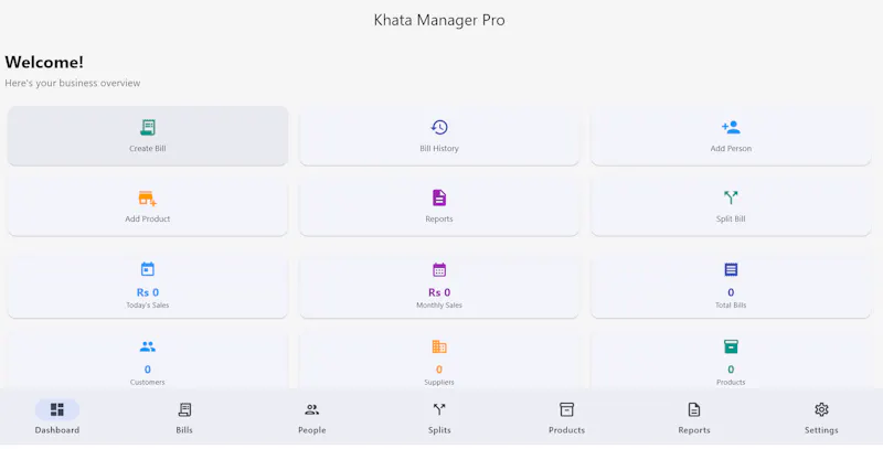 KhataManager pro screenshot 3