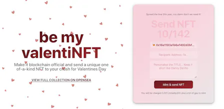 Be My ValentiNFT gallery image