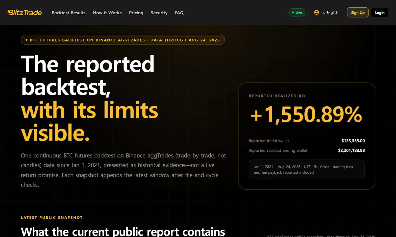 Blitz Trading Bot screenshot 6