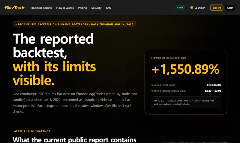 Blitz Trading Bot screenshot 6