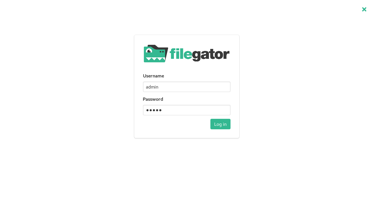 FileGator gallery image