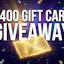 Win a $400 Gift Card in October 2026
