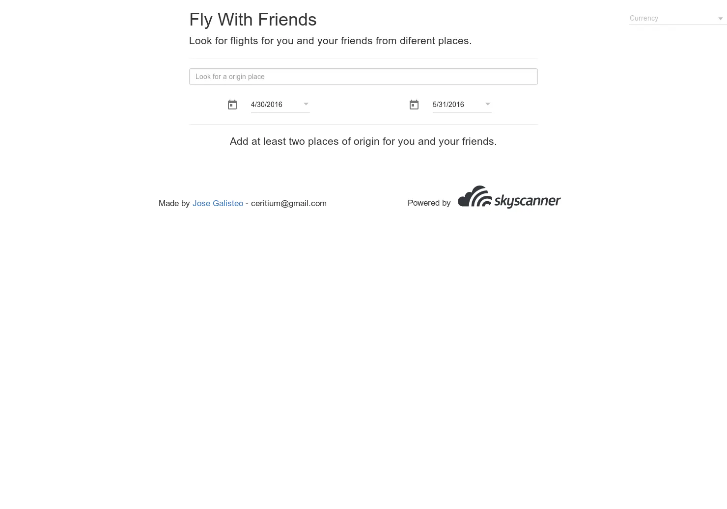 Fly With Friends