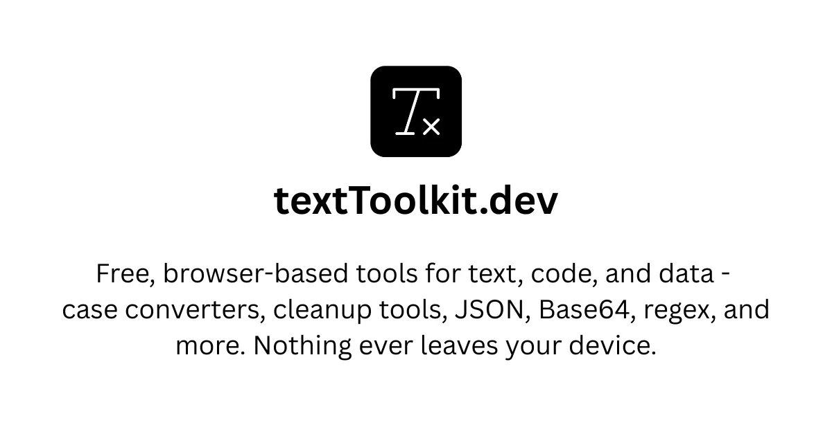 textToolkit.dev gallery image