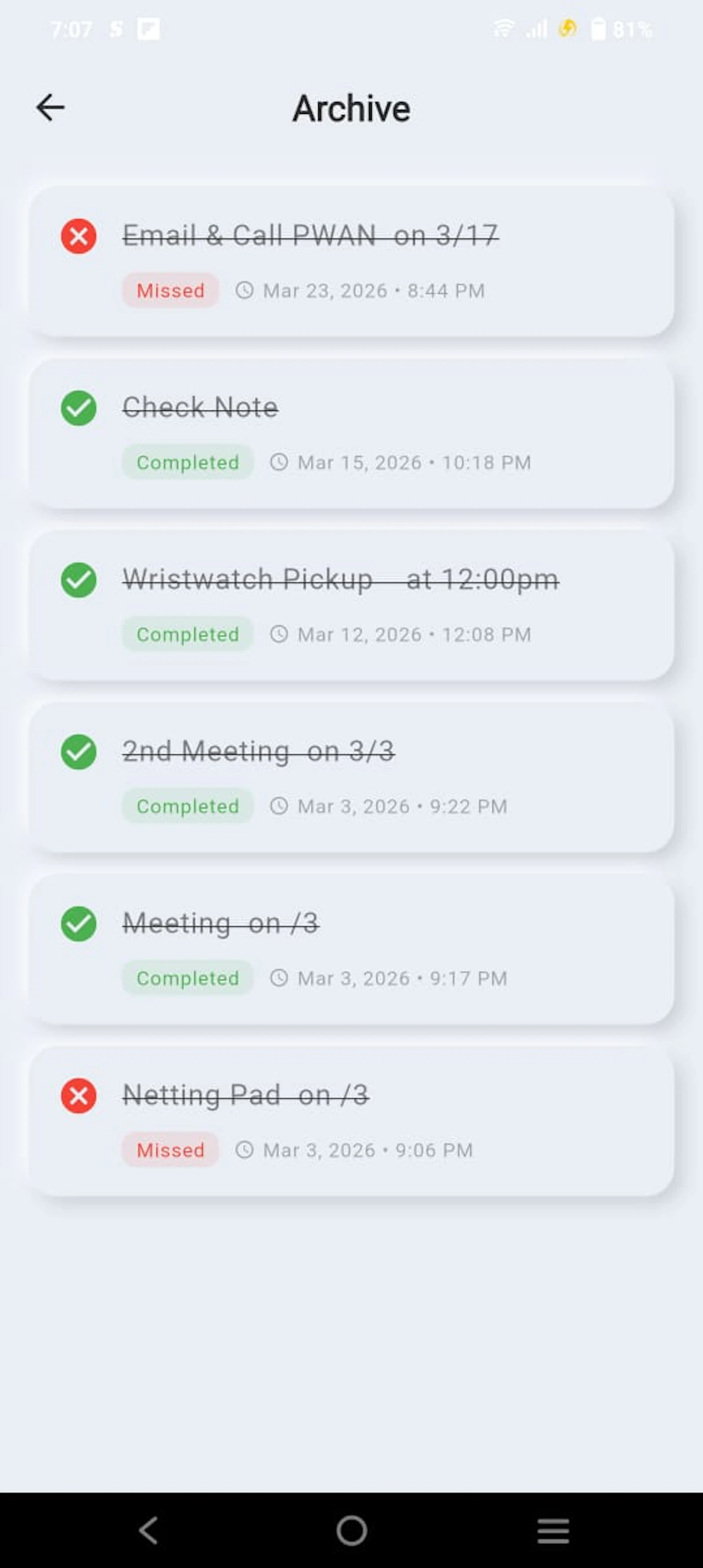 Offlist screenshot 4