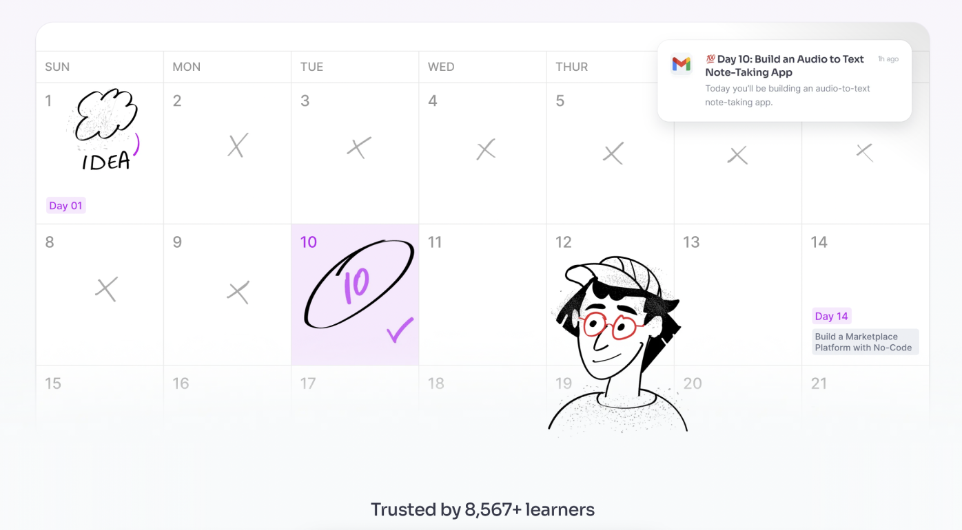 100daysofnocode 3.0 media 2