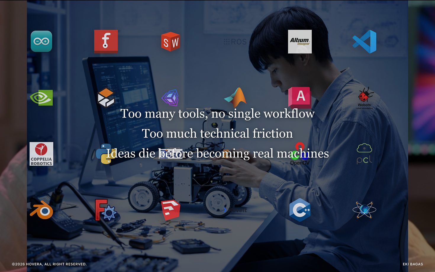 Hovera - Build Robots with Just Prompts - Screenshot 3 showing product features and functionality