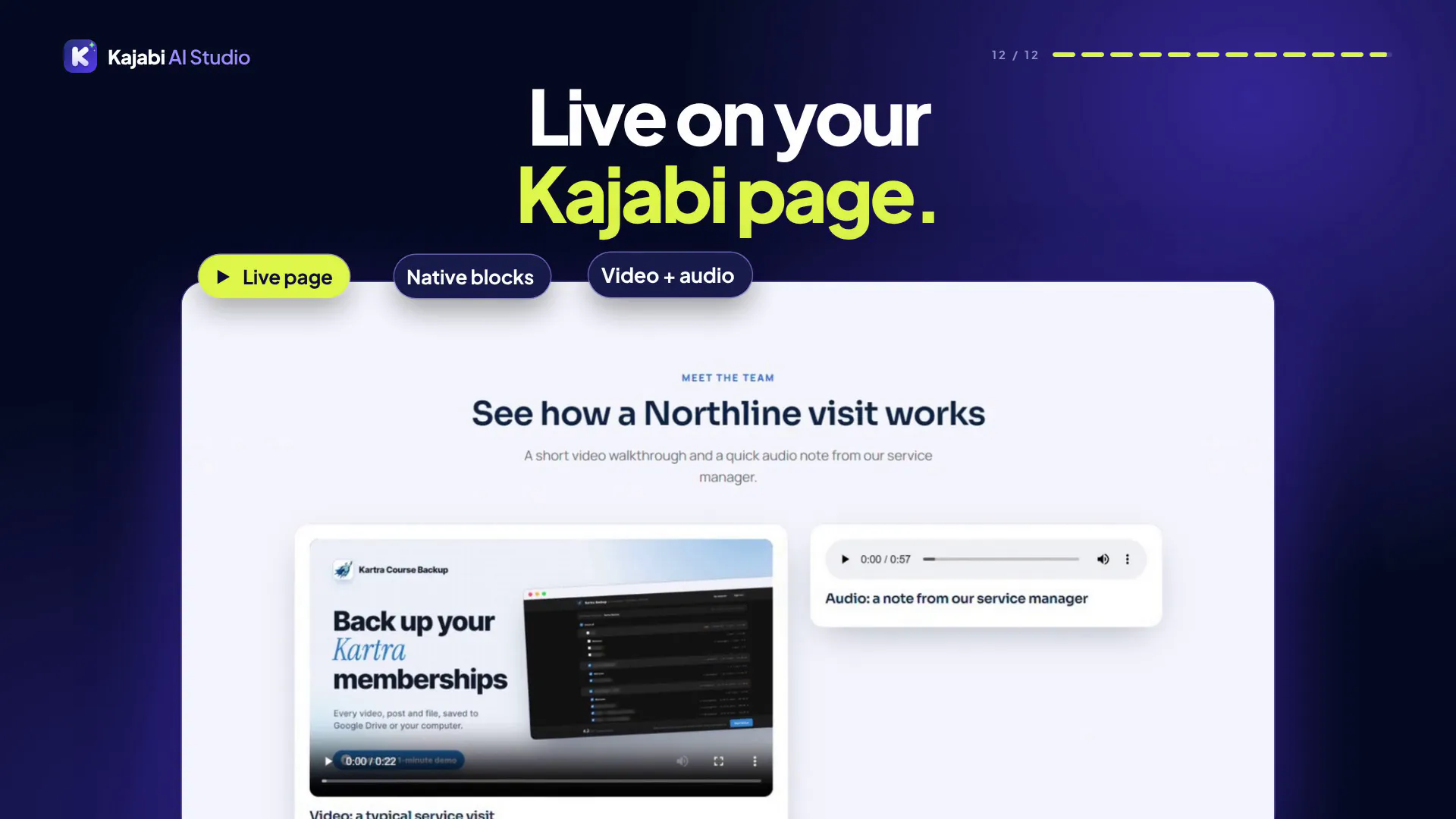 Kajabi AI Studio gallery image