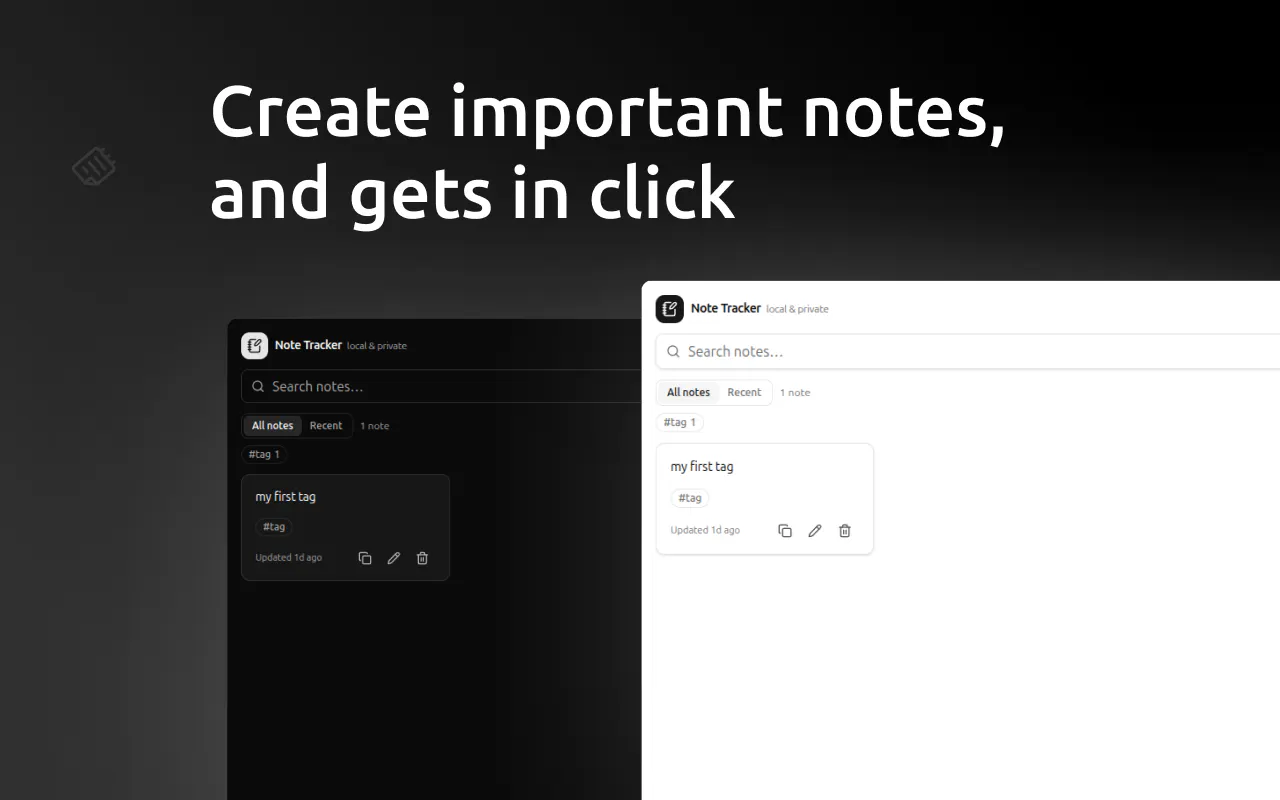 Note Tracker gallery image