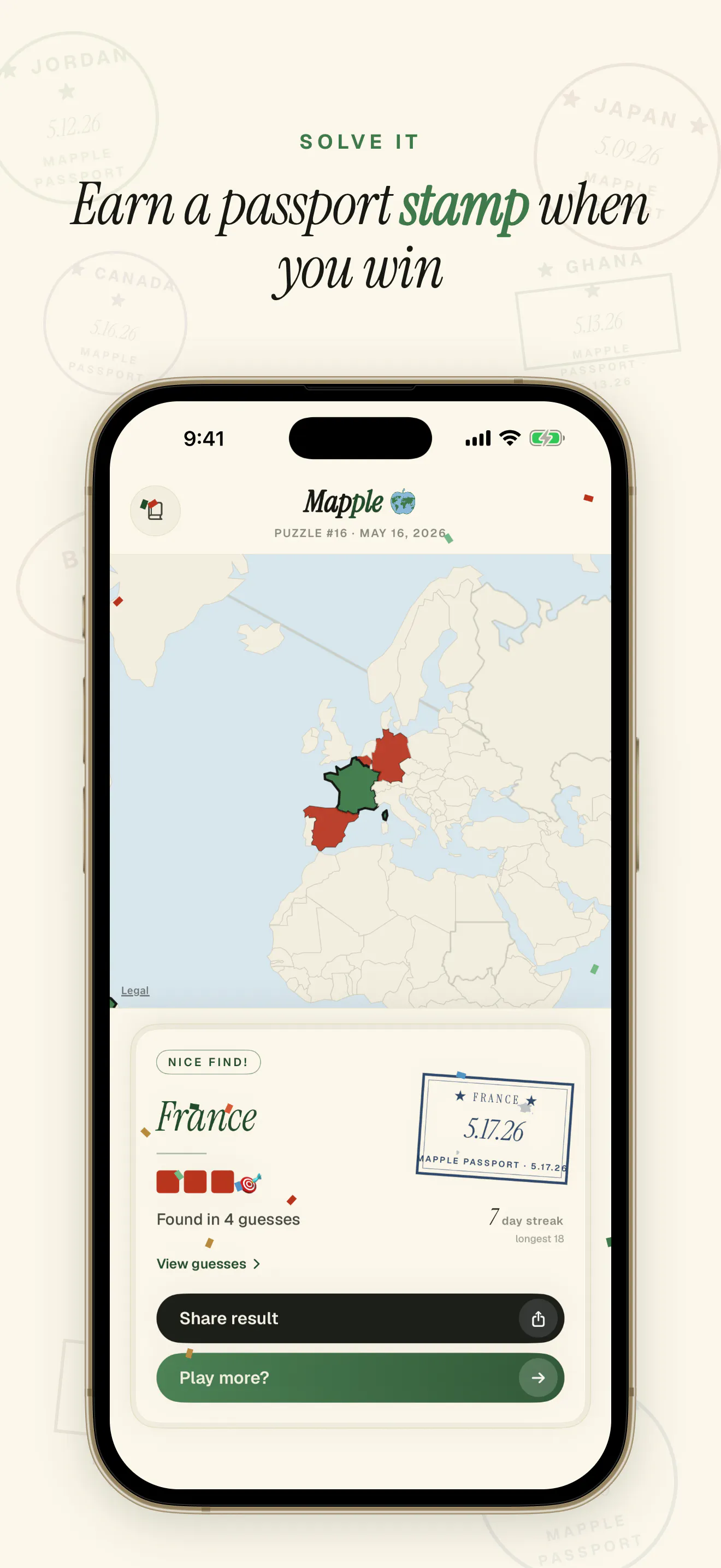 Mapple - A Daily Map Puzzle gallery image