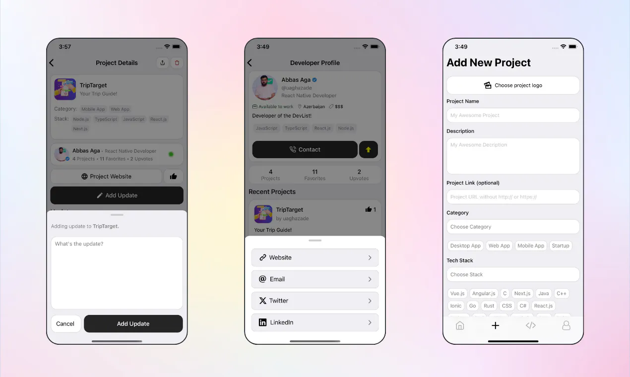DevList gallery image
