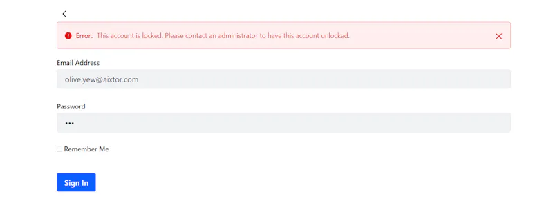 Unlock Users screenshot 1