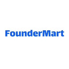 FounderMart - Product Hunt launch logo and brand identity
