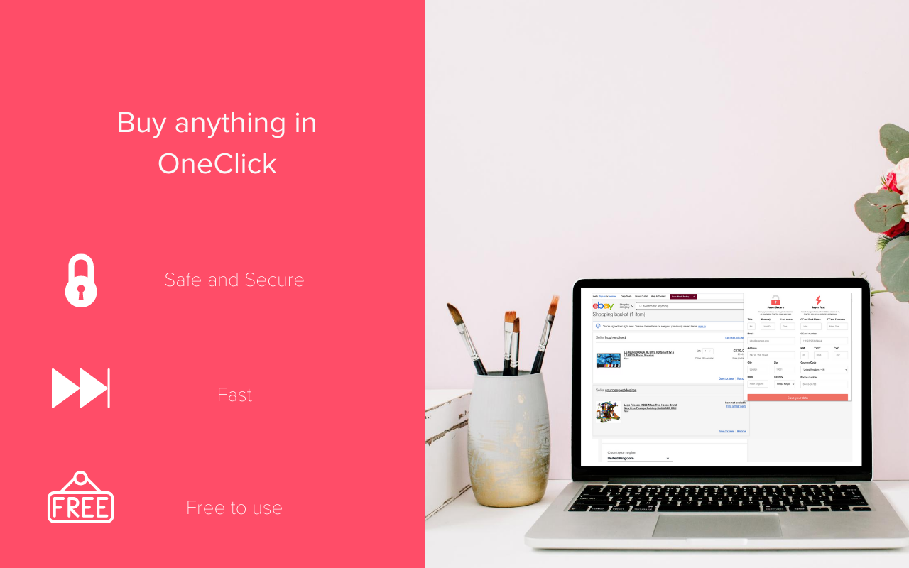 Buy anything with OneClick gallery image