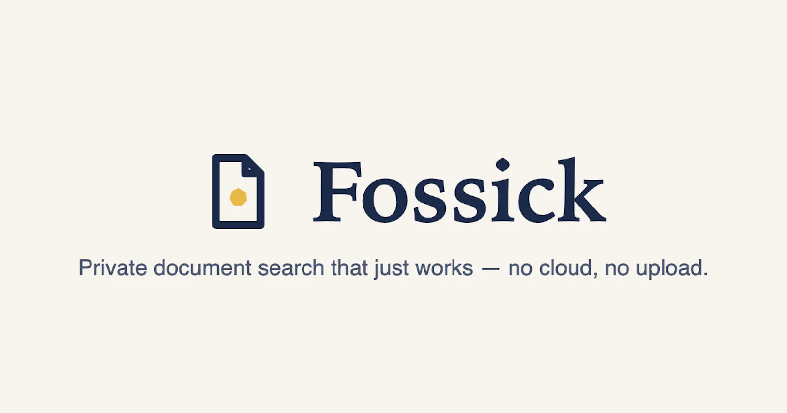 Fossick screenshot 1