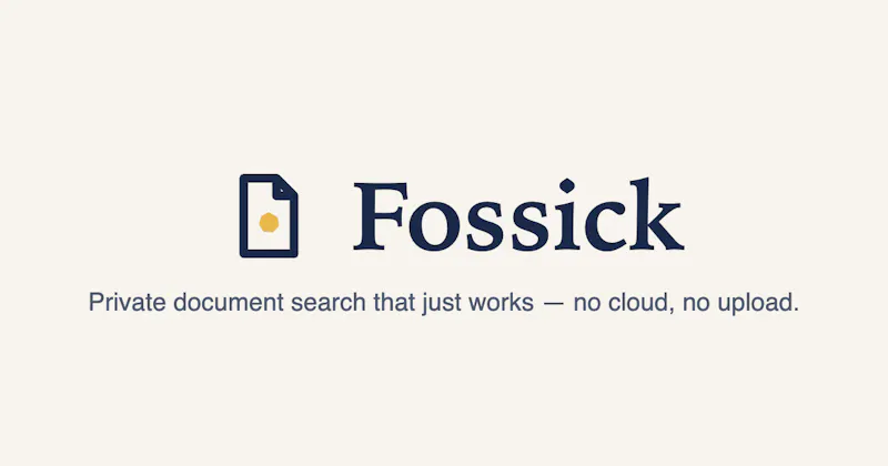 Fossick screenshot 1
