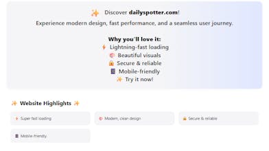 Daily Spotter (Work in Progress...) gallery image