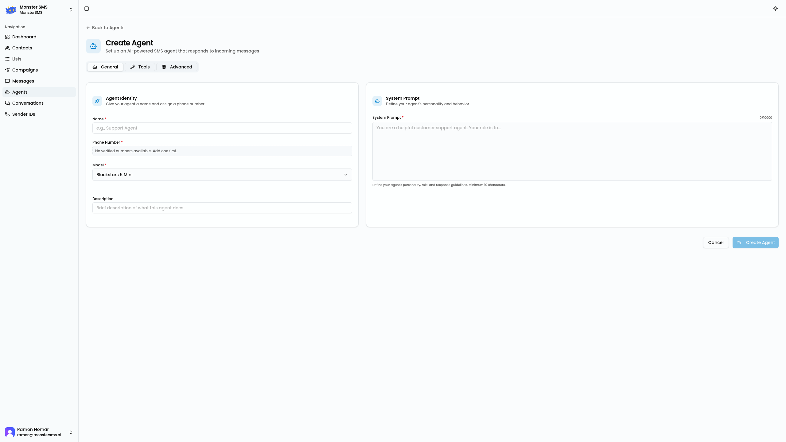 Monster SMS gallery image