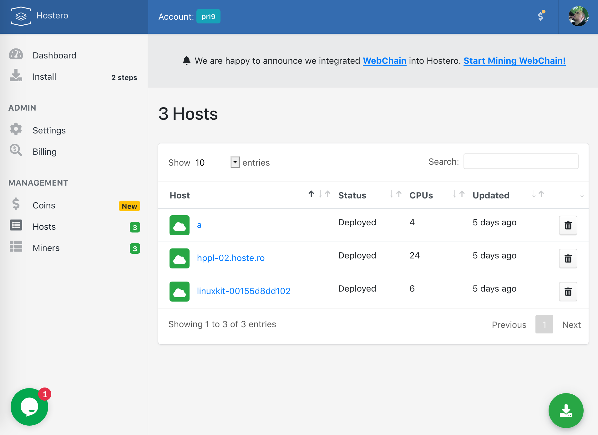 Hostero gallery image