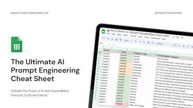 The AI Prompt Engineering Cheat Sheet gallery image