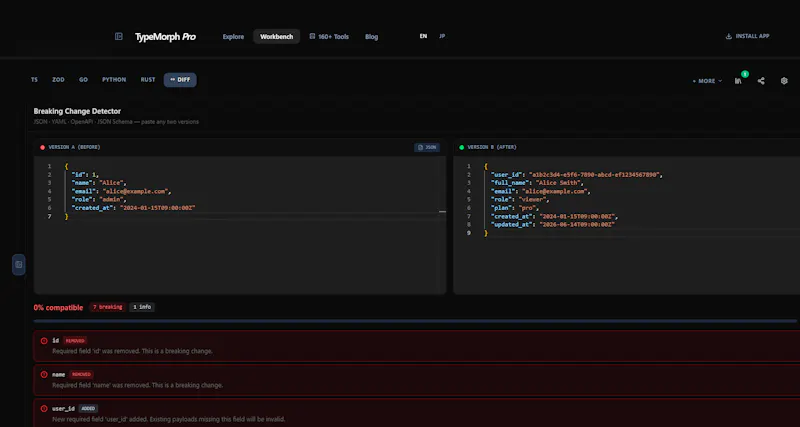 TypeMorph screenshot 2