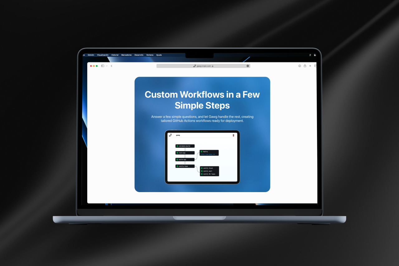 GitHub Actions Workflow Generator | gawg media 6