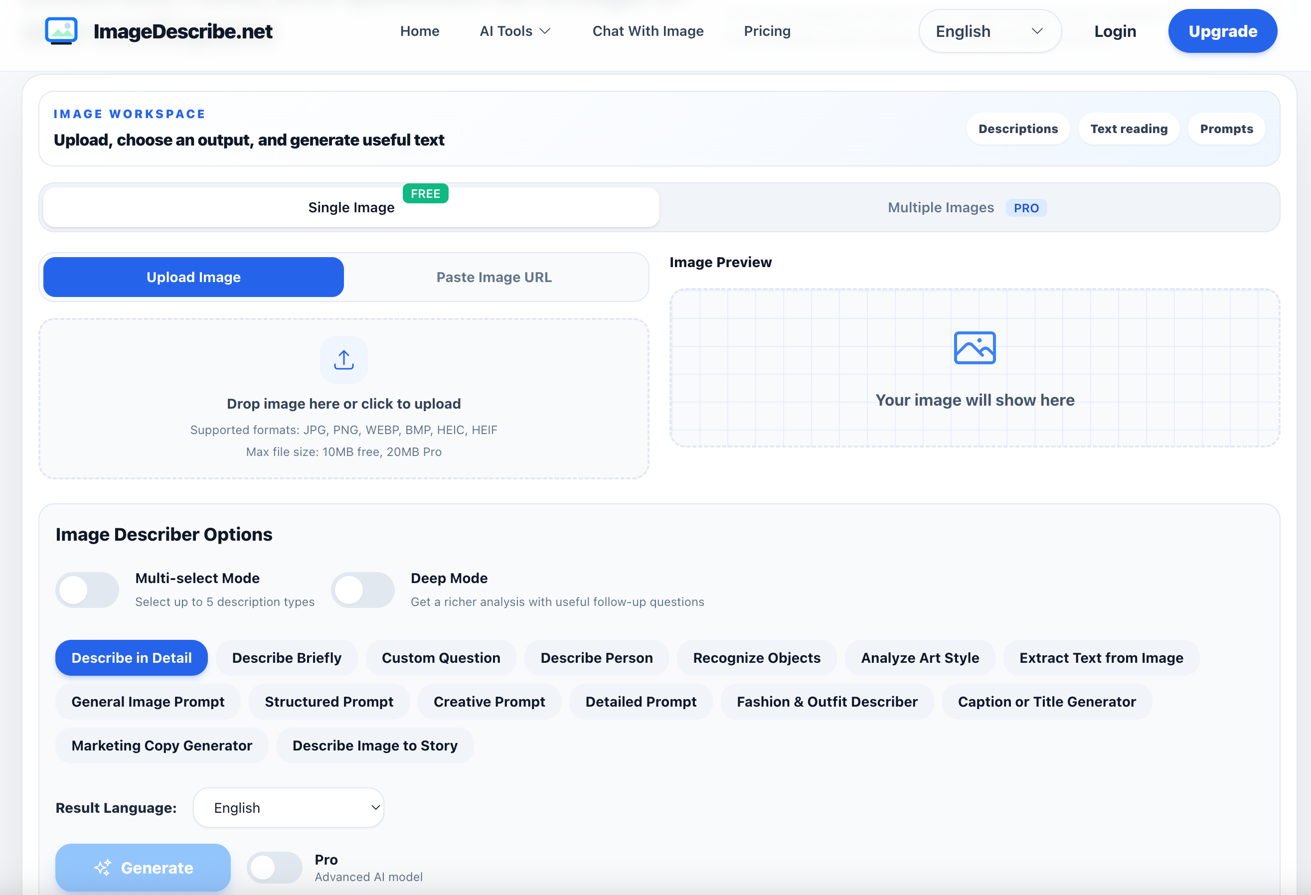 ImageDescribe gallery image