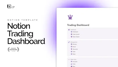 Trading Journal - Notion Template gallery image