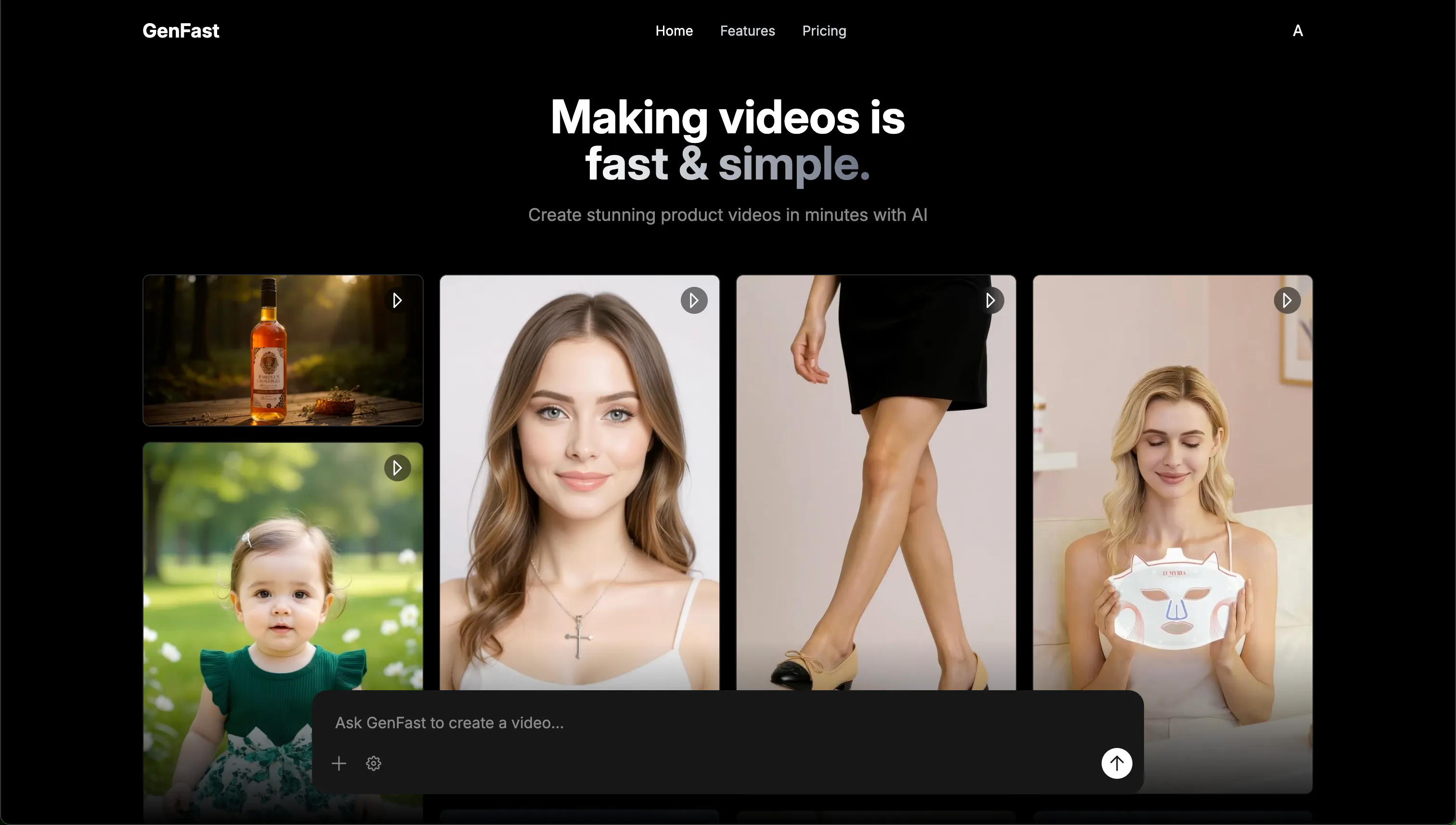Gen Fast GenFa.st: Your entire studio, in a single prompt. | Product Hunt