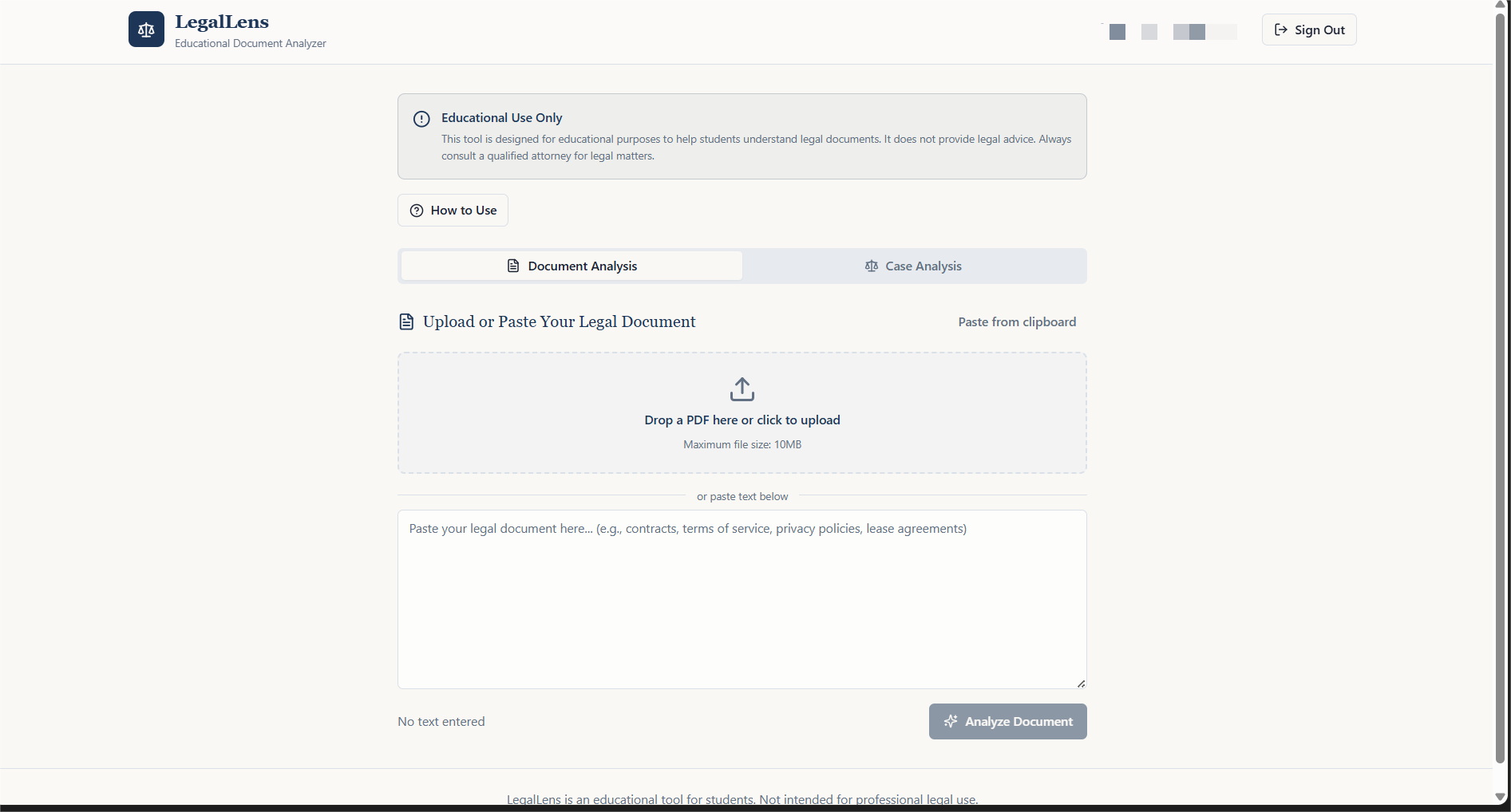 LegalLens gallery image