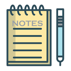 Simple Notepad: Notes Groups - Product Hunt launch logo