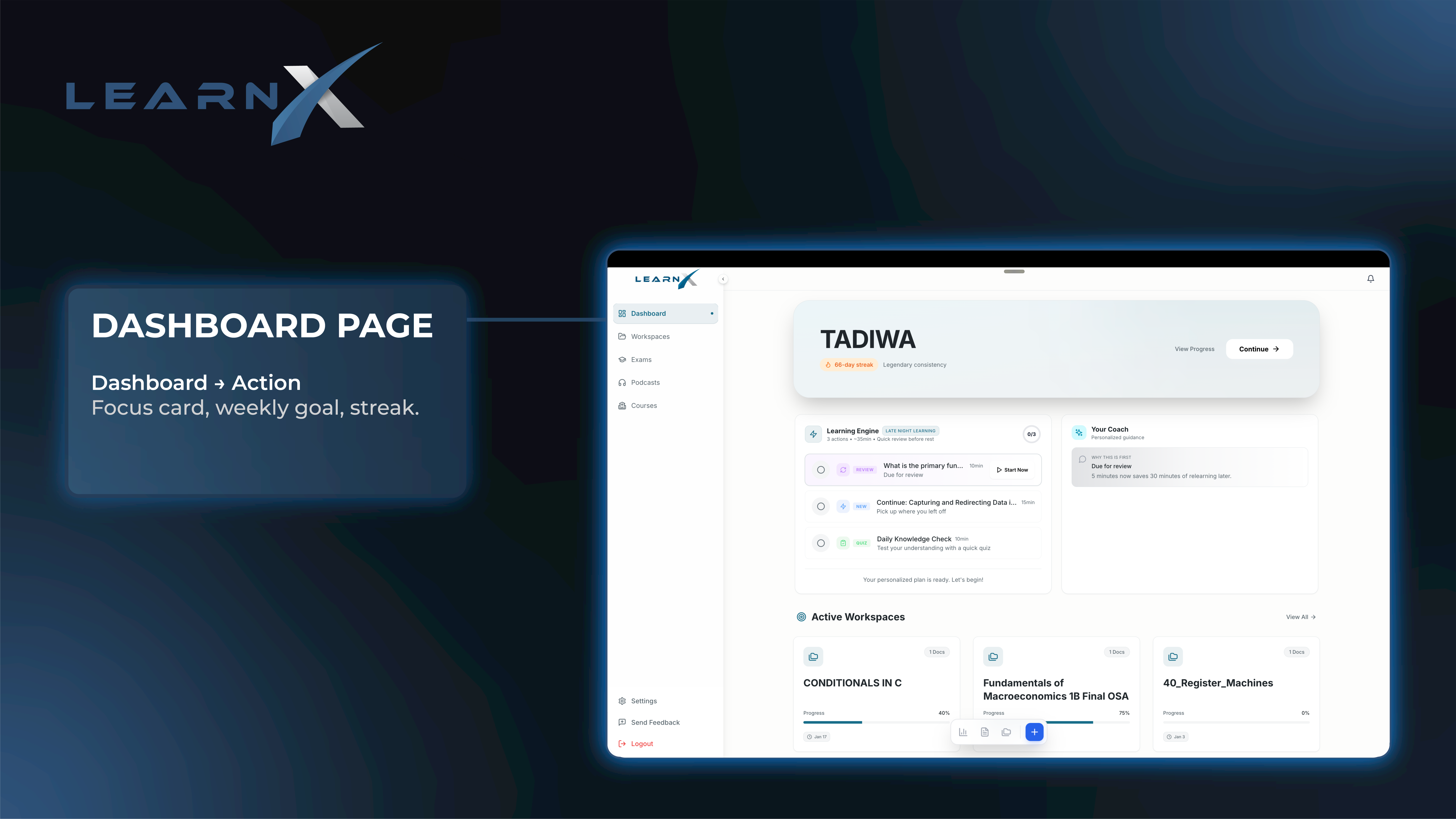 LEARN-X - Screenshot 3 showing product features and functionality