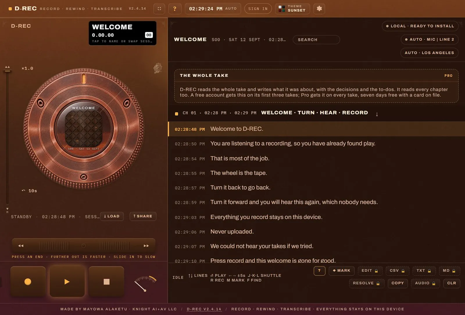 D-REC screenshot 3