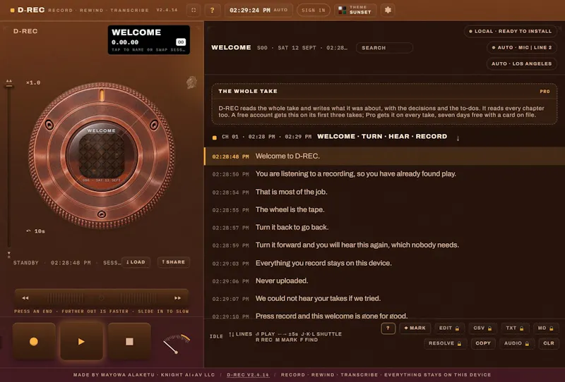 D-REC screenshot 3