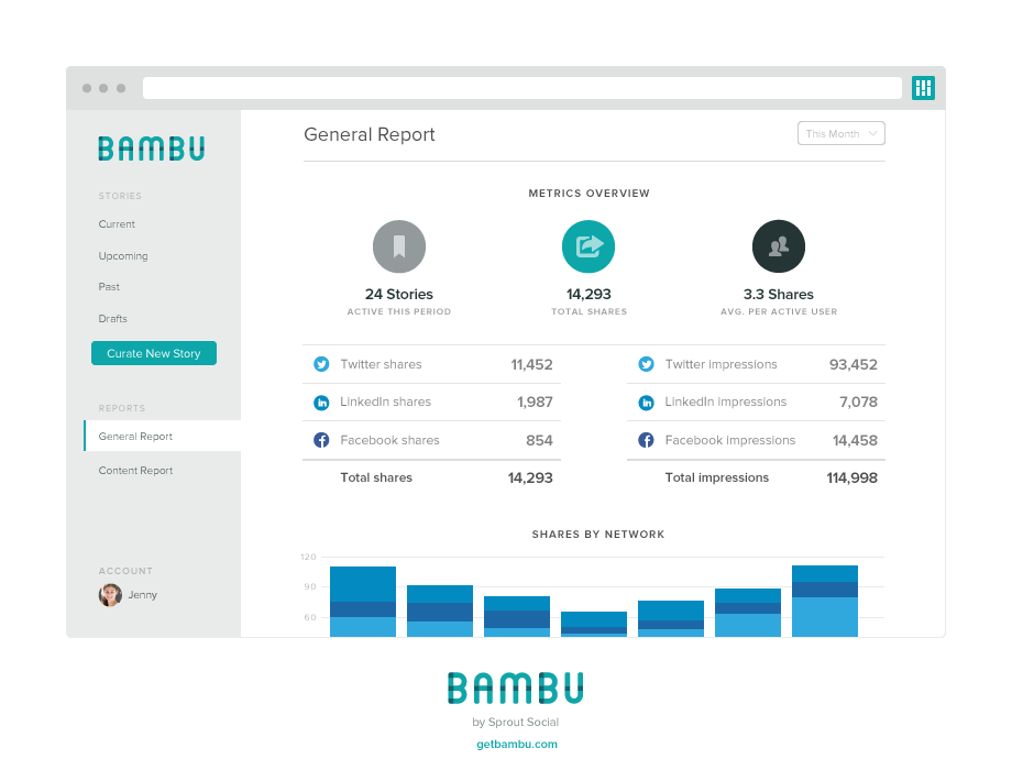 Bambu by Sprout Social gallery image