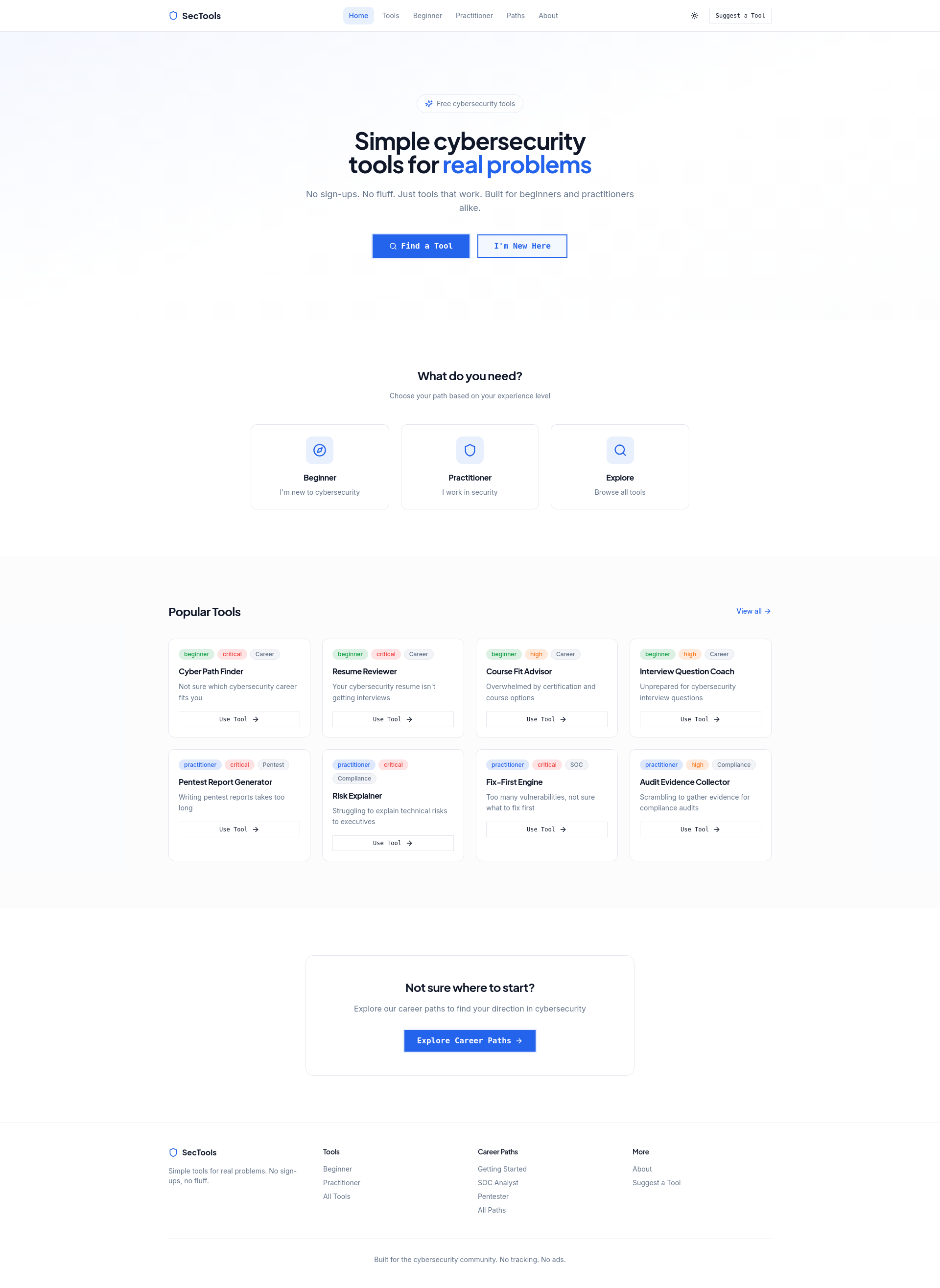 SecTools gallery image