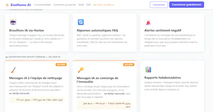 ZenHome —Messages Airbnb avec IA gallery image