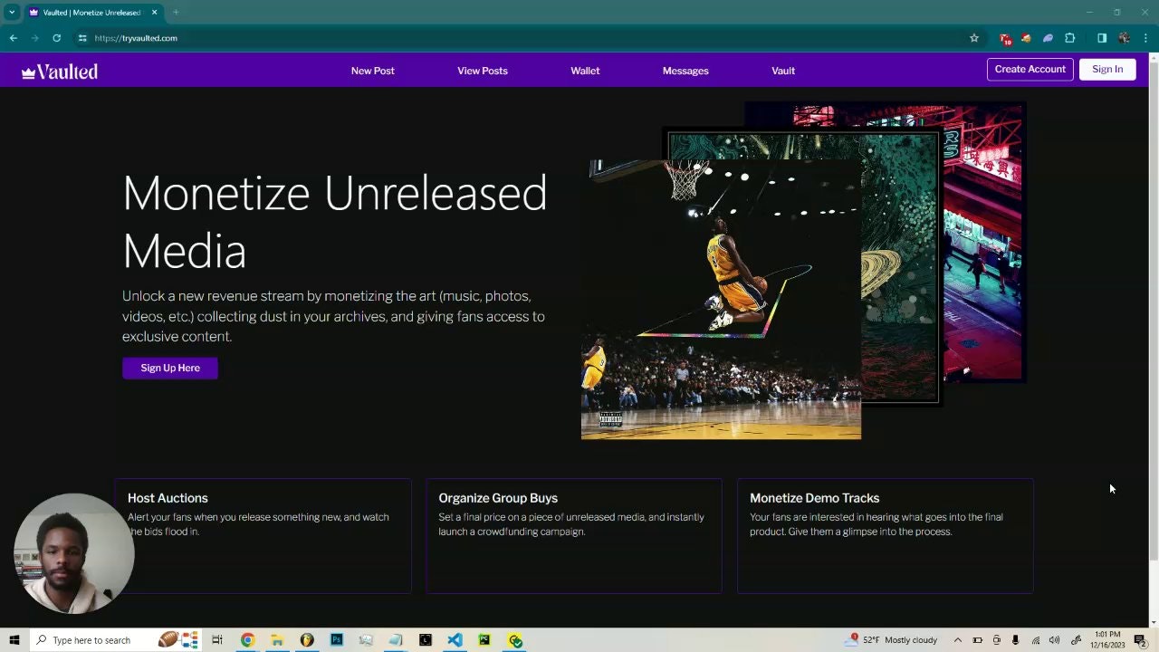 Vaulted gallery image