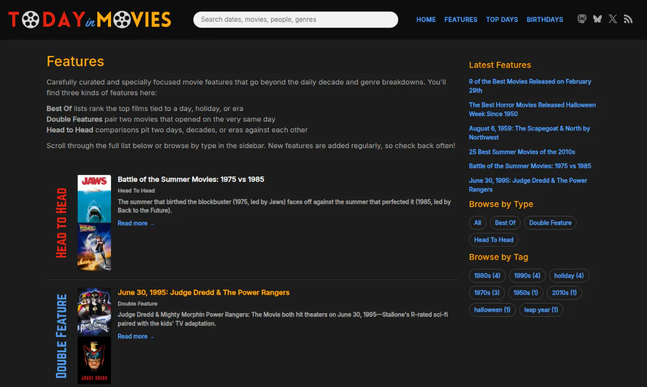 Today in Movies gallery image