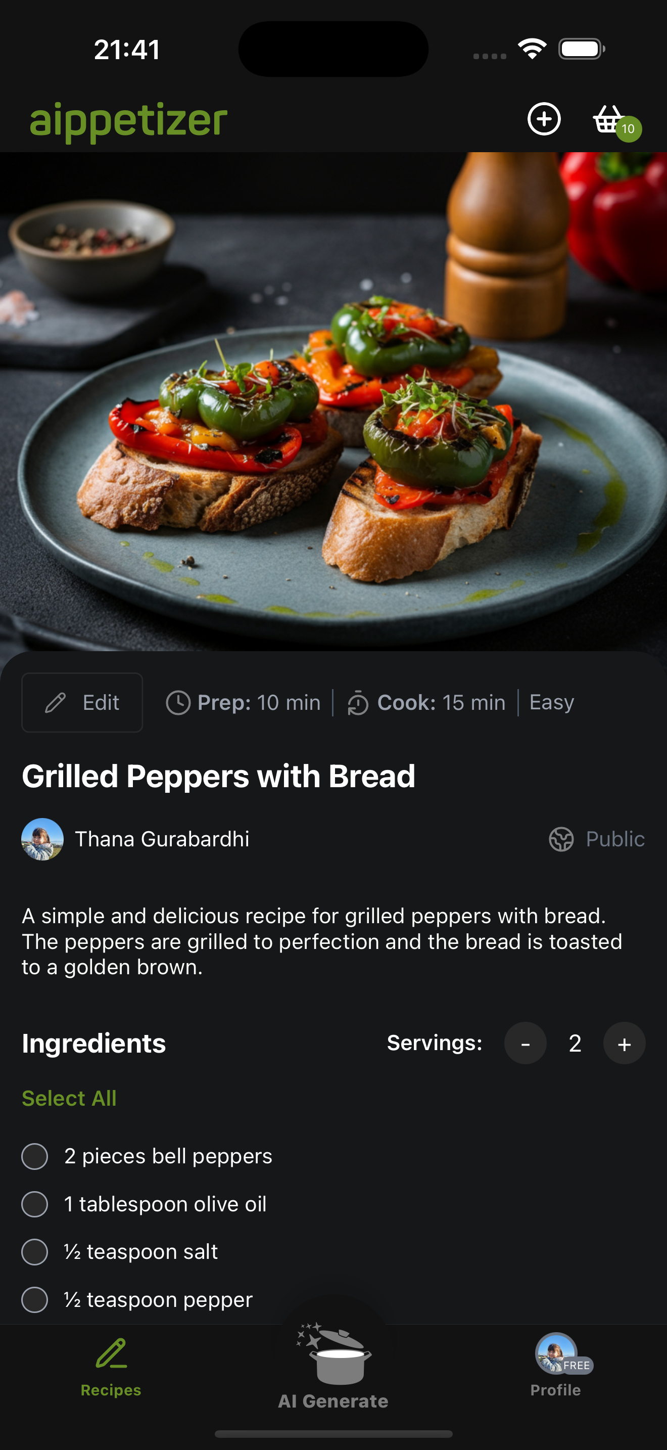 Aippetizer gallery image