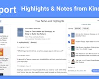 Kindle Highlight Export by Glasp media 2