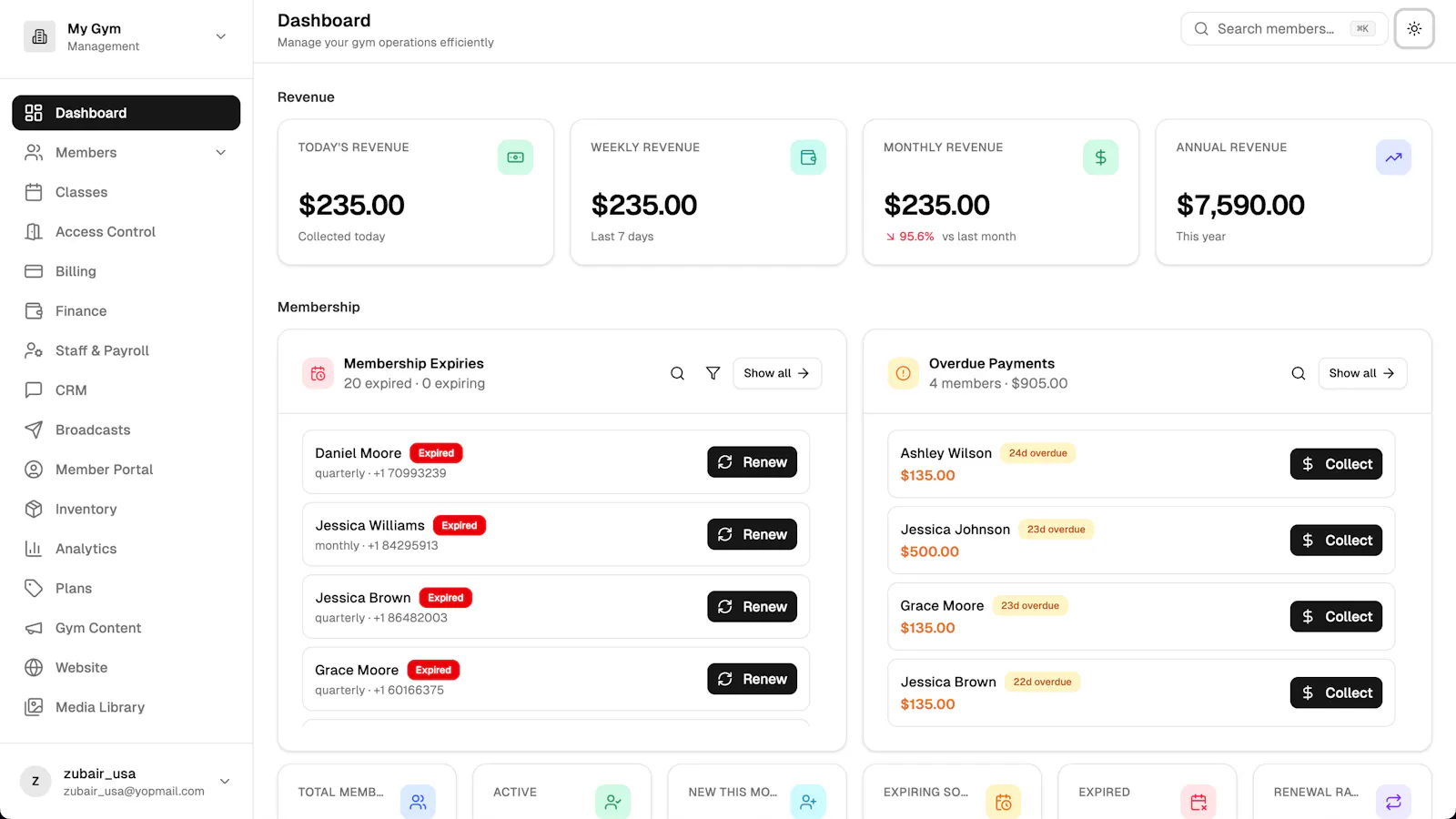 Gymsly screenshot 1