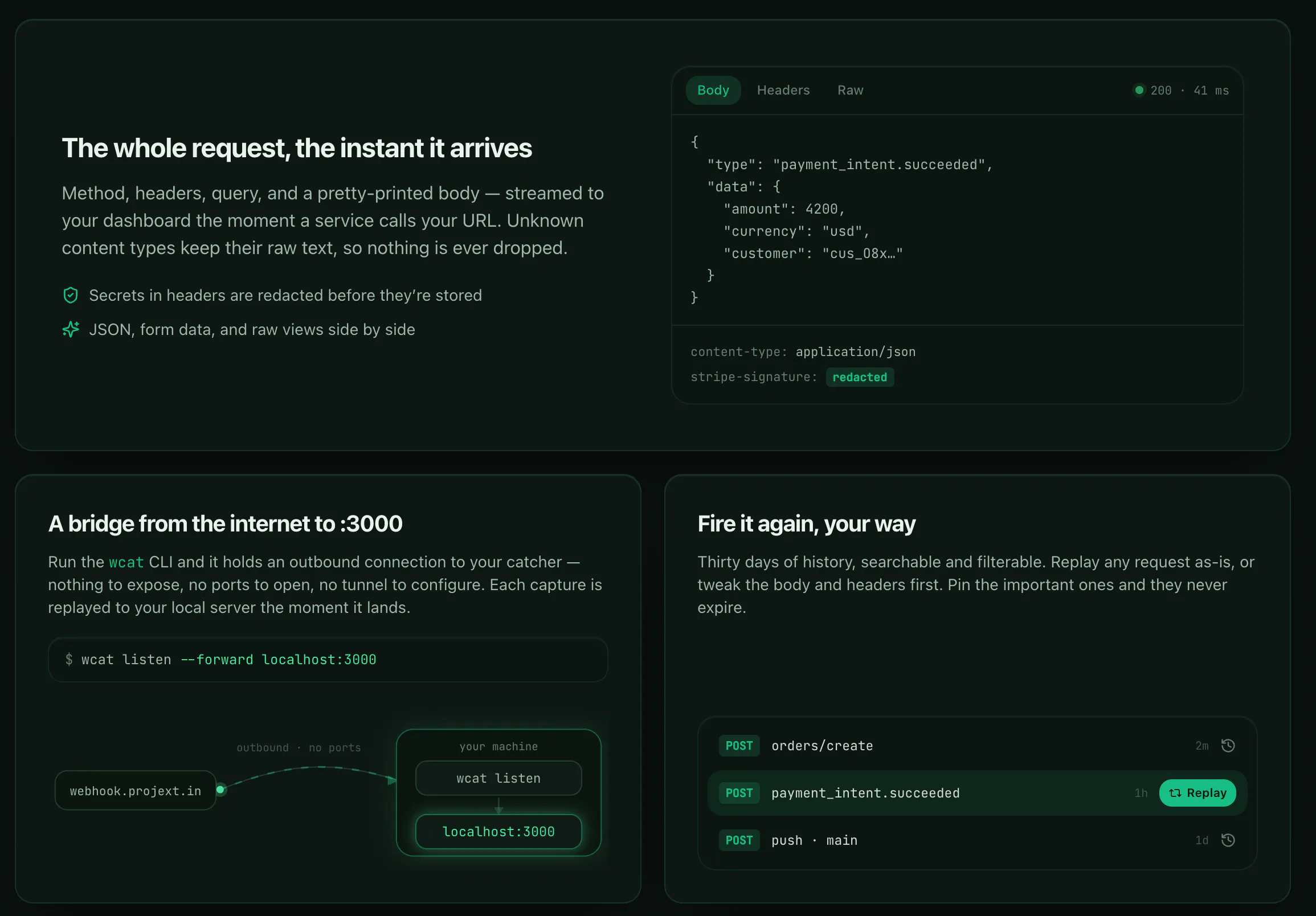 Webhook Catcher gallery image