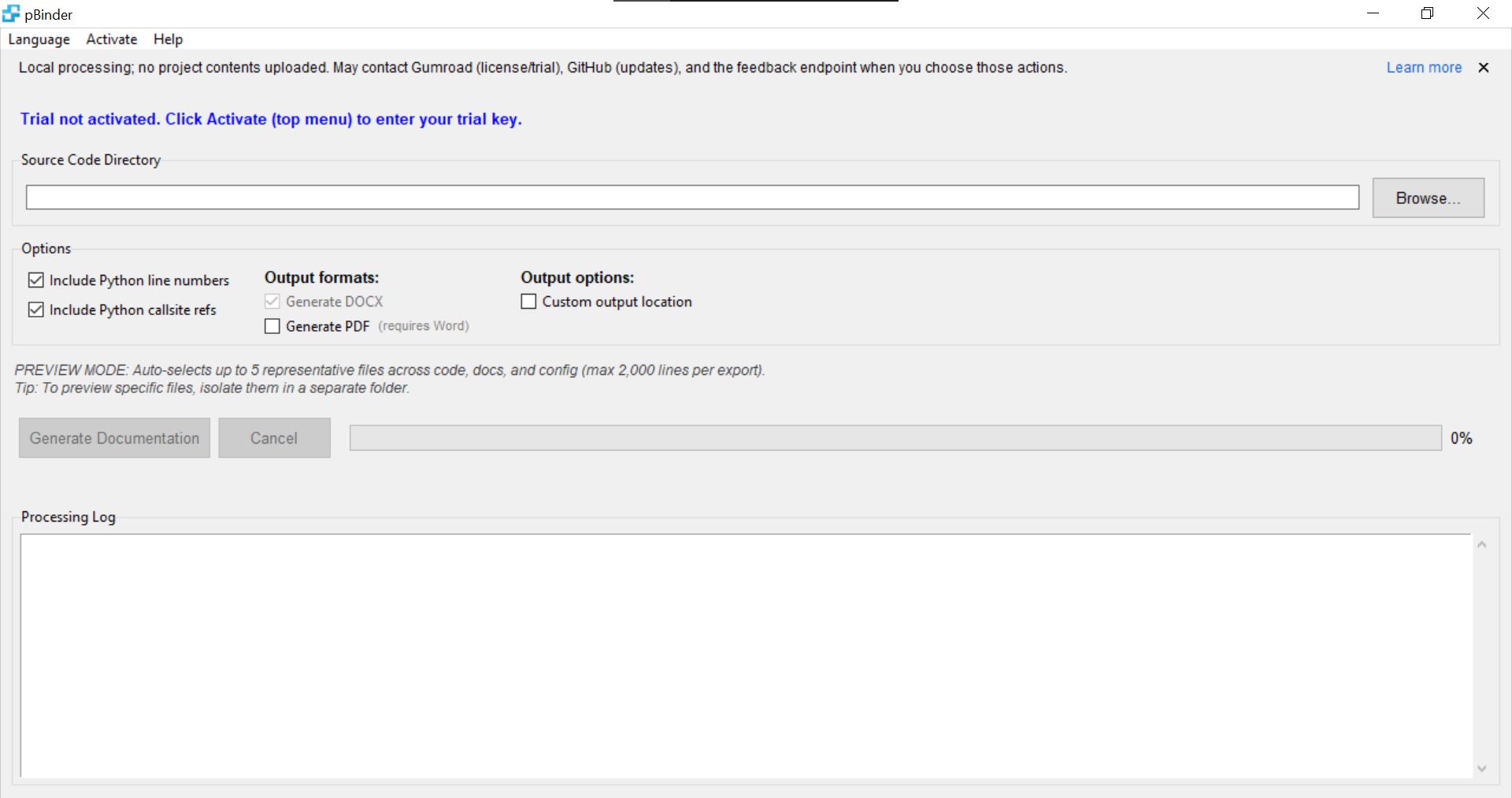 pBinder - Screenshot 2 showing product features and functionality