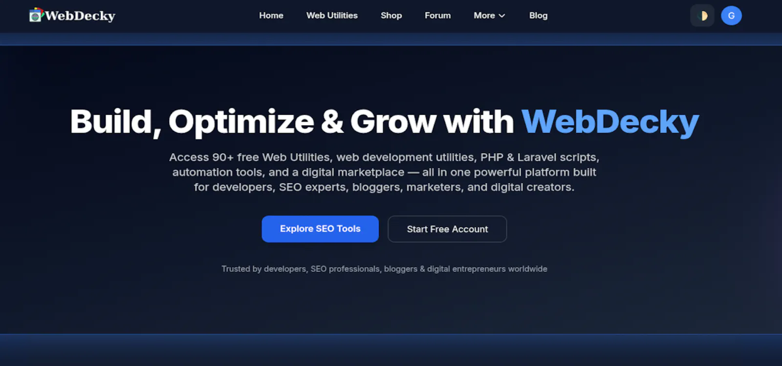 WebDecky – Sell & Buy Digital Products screenshot 2