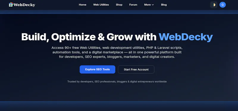 WebDecky – Sell & Buy Digital Products screenshot 2