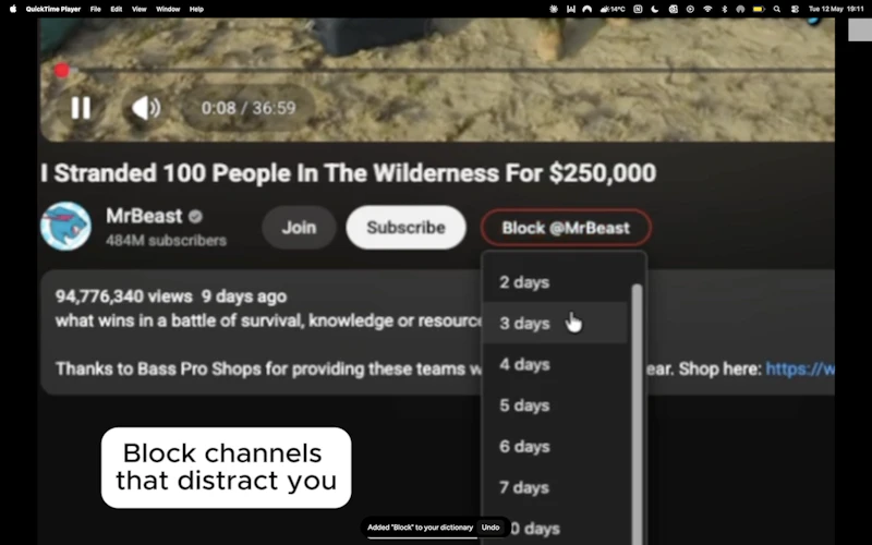 FocusTube screenshot 6